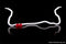 Ultra Racing 3-Point Fender Brace (UR-FD3-715P)
