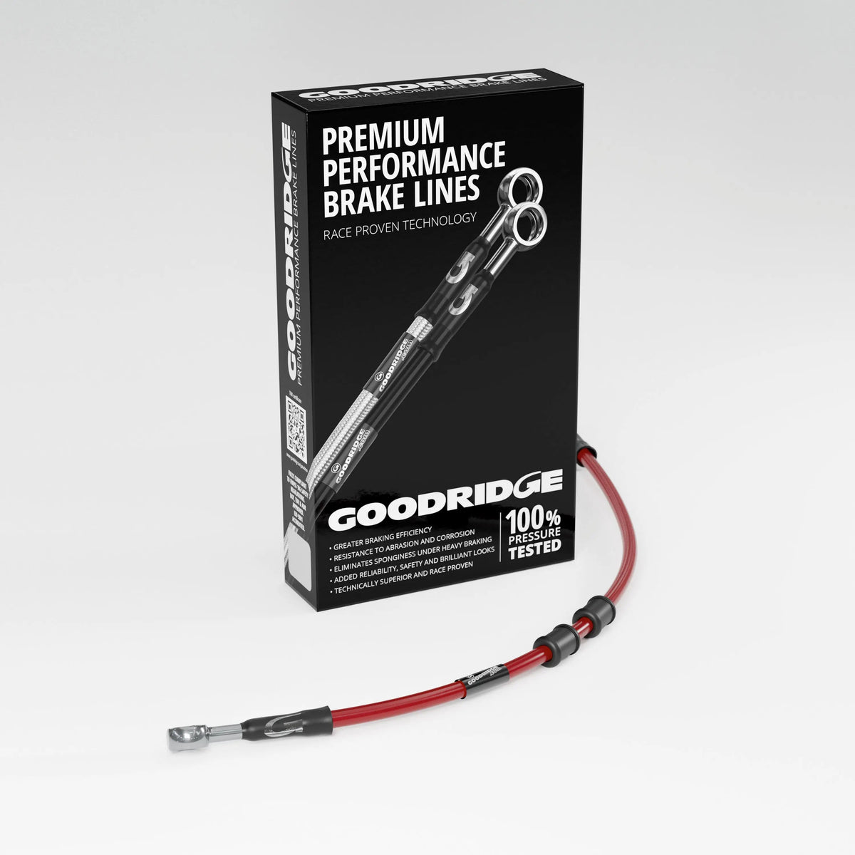 PERFORMANCE BRAKE HOSE KIT FOR KAWASAKI ZX6R NON ABS 13-23 Kawasaki