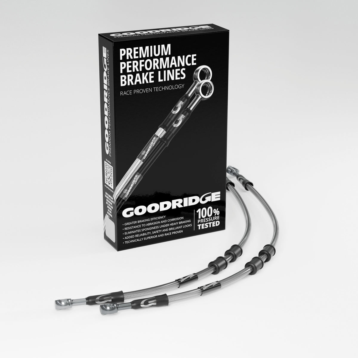 PERFORMANCE  BRAKE HOSE KIT FOR YAMAHA T-MAX 500 ABS 04-07 Yamaha
