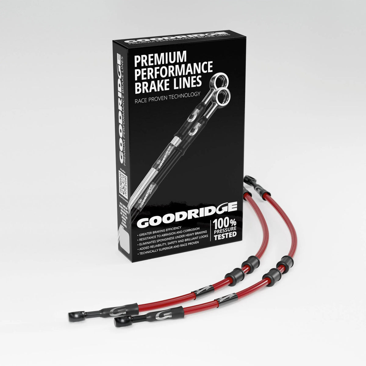 PERFORMANCE BRAKE HOSE KIT FOR TRIUMPH SPRINT ST 1050 (NON ABS) TO VIN 291665 05-12 Triumph