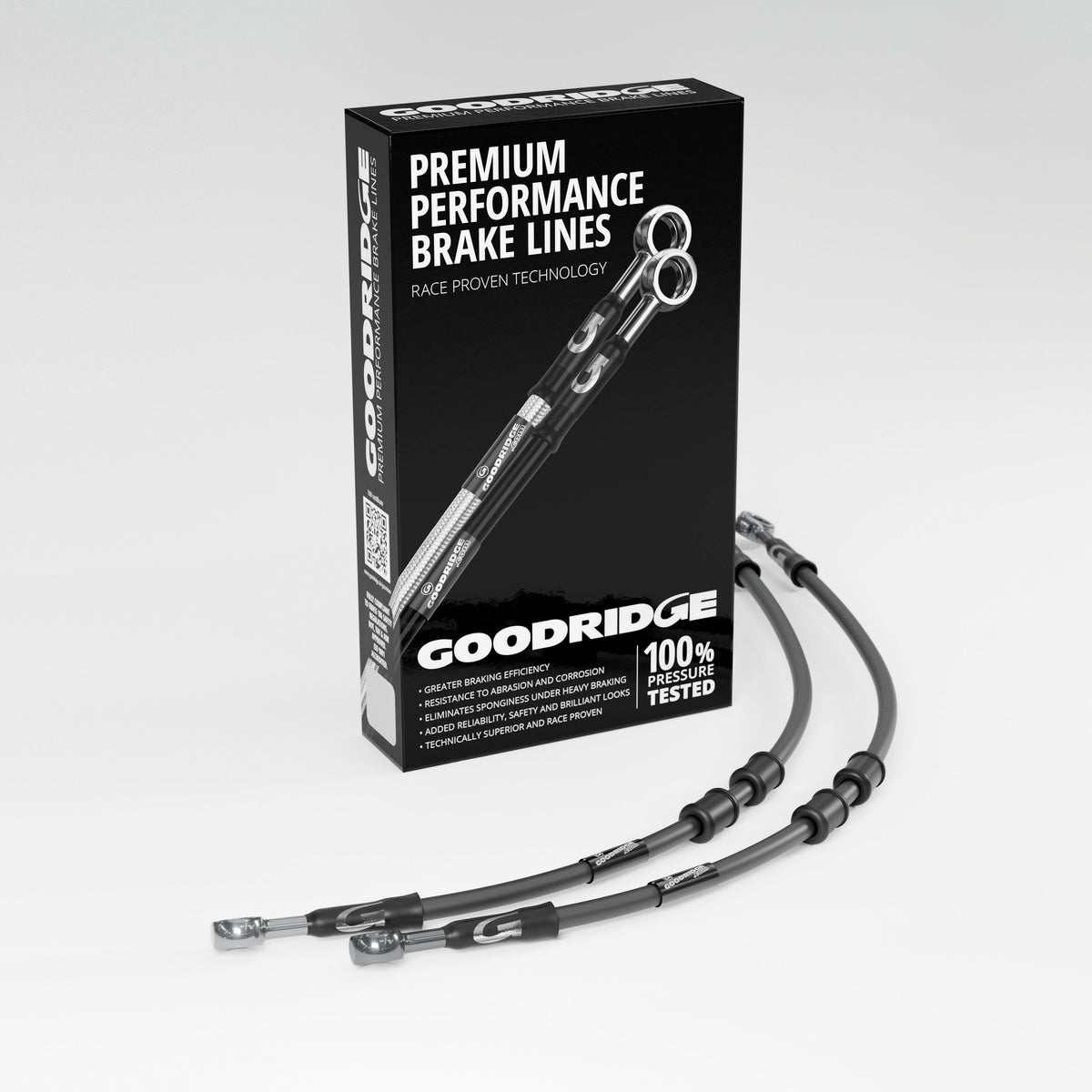 PERFORMANCE  BRAKE HOSE KIT FOR YAMAHA T-MAX 500 ABS 04-07 Yamaha