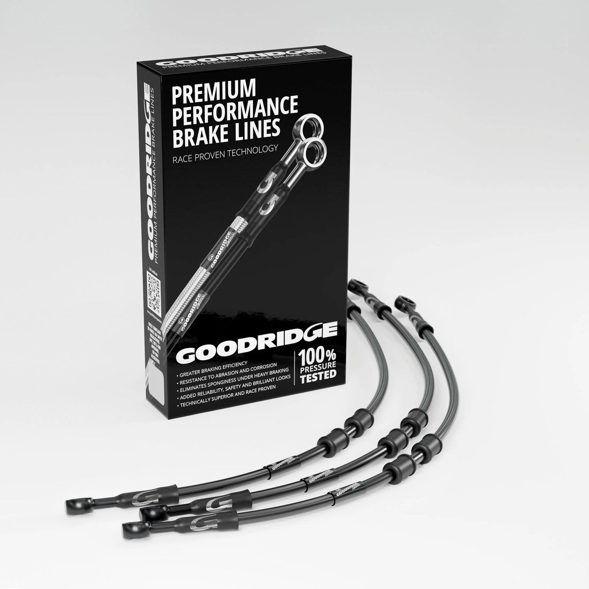 PERFORMANCE BRAKE HOSE KIT FOR KAWASAKI ZX10R (NON ABS) 11-15 Kawasaki