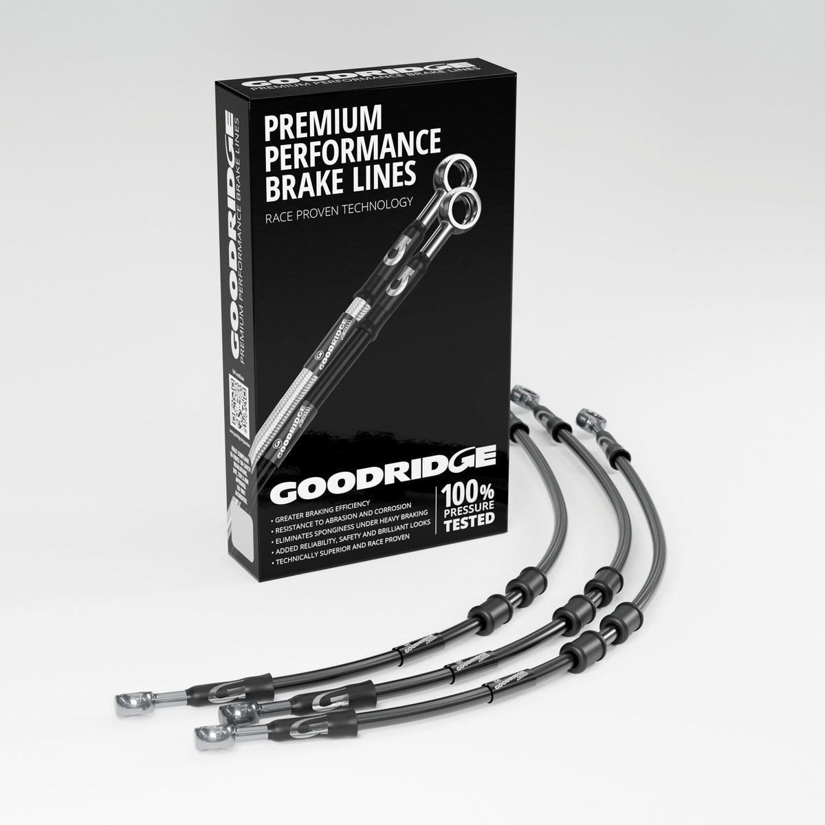 PERFORMANCE  BRAKE HOSE KIT FOR YAMAHA T-MAX 300 ABS 17-19 Yamaha