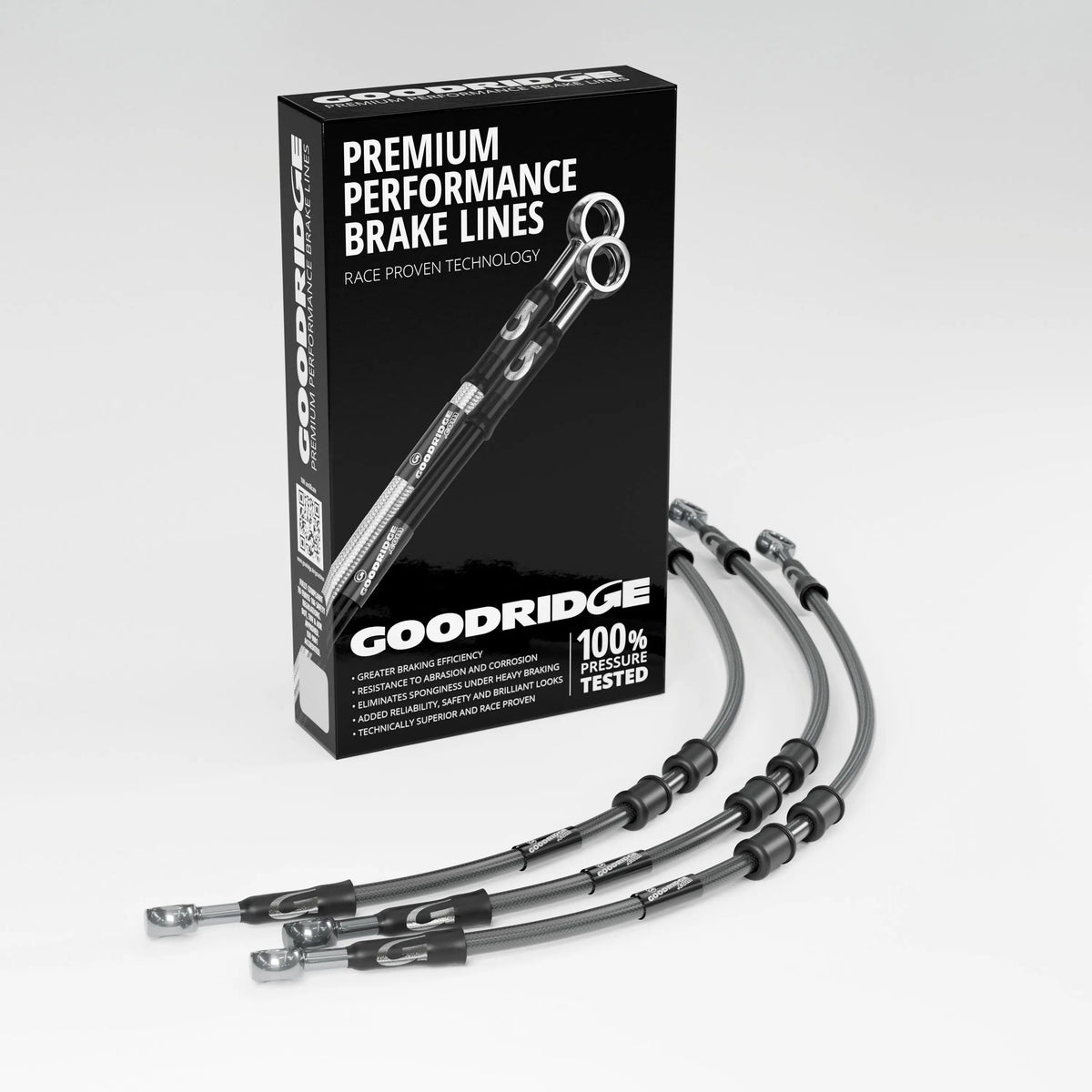 PERFORMANCE BRAKE HOSE KIT FOR BMW K100LT NON ABS 87-88 BMW