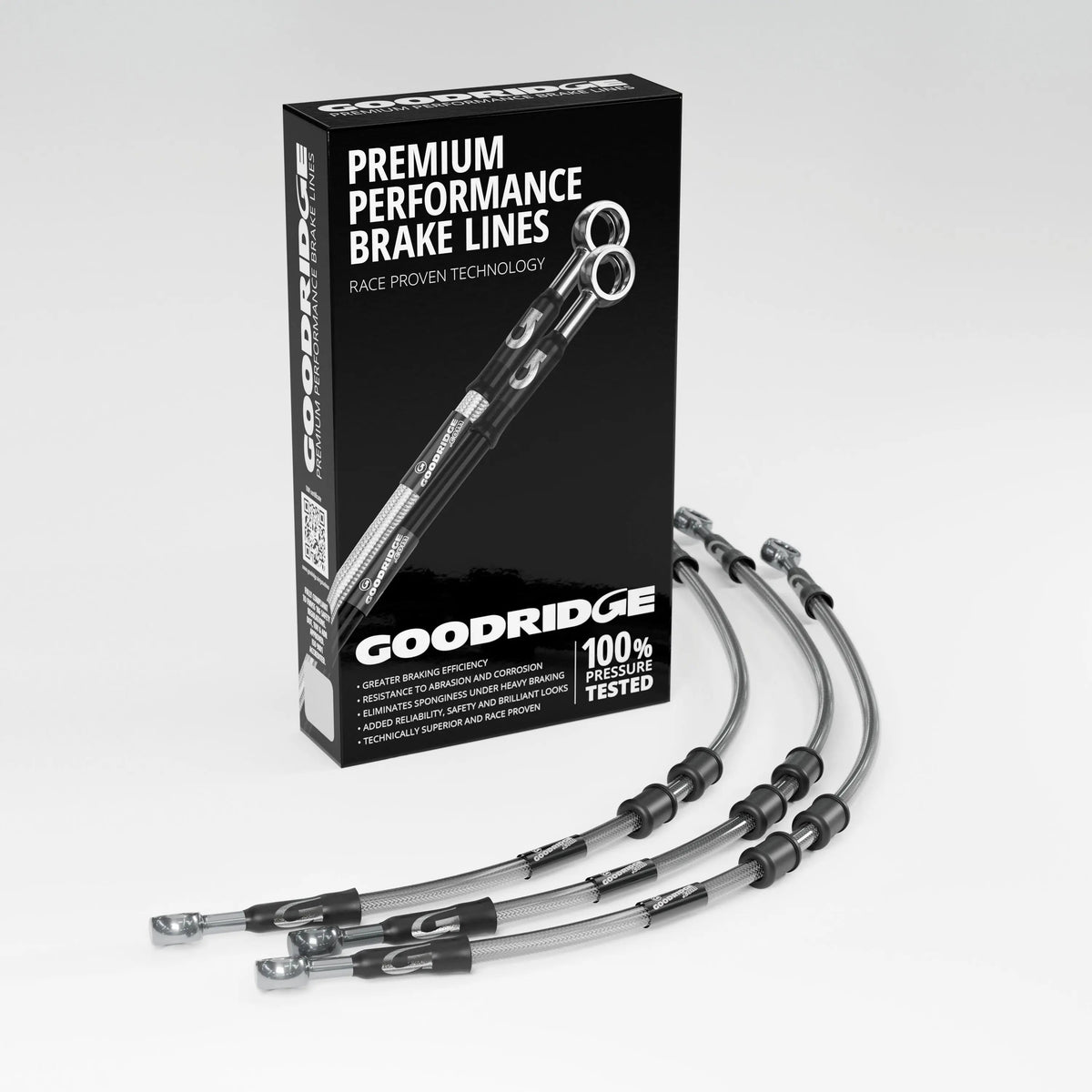 PERFORMANCE BRAKE HOSE KIT FOR BMW K100LT NON ABS 87-88 BMW
