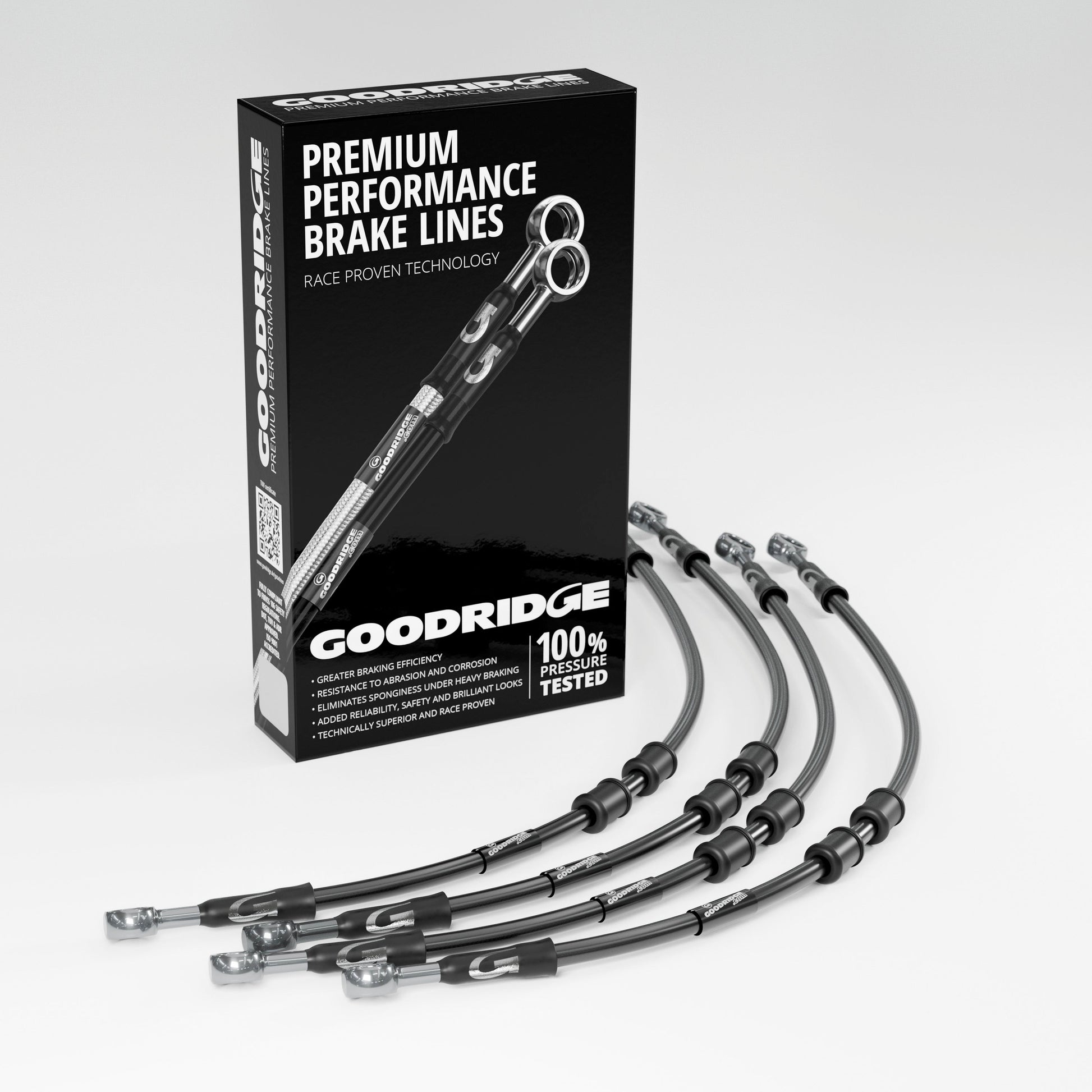 PERFORMANCE  BRAKE HOSE KIT FOR YAMAHA T-MAX 500 ABS 04-07 Yamaha