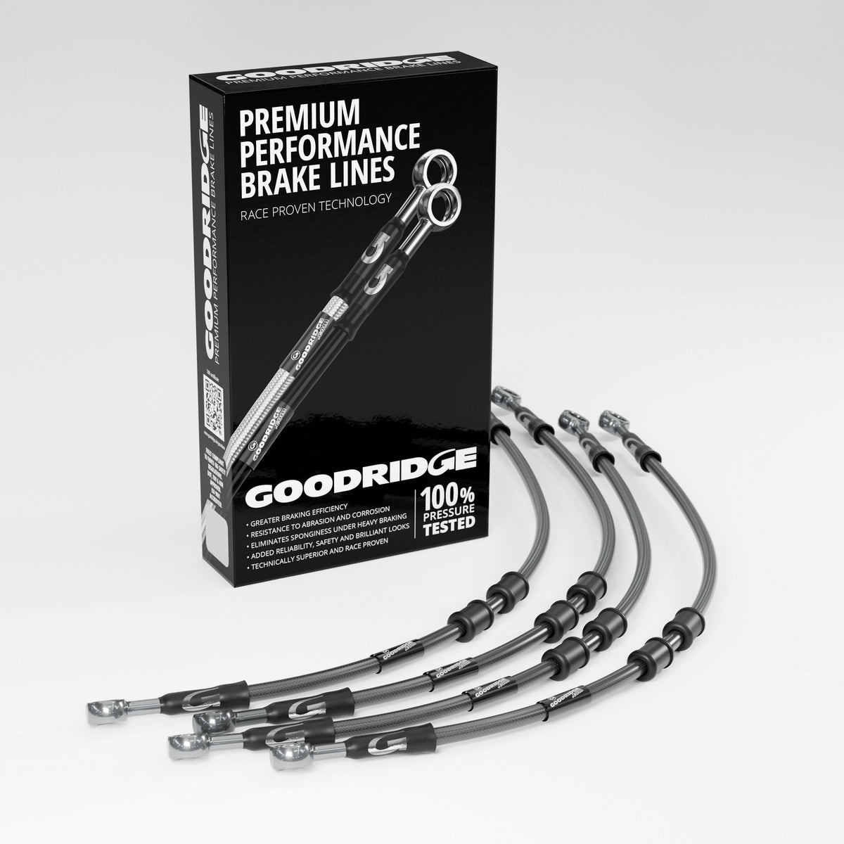 PERFORMANCE  BRAKE HOSE KIT FOR YAMAHA T-MAX 500 ABS 04-07 Yamaha