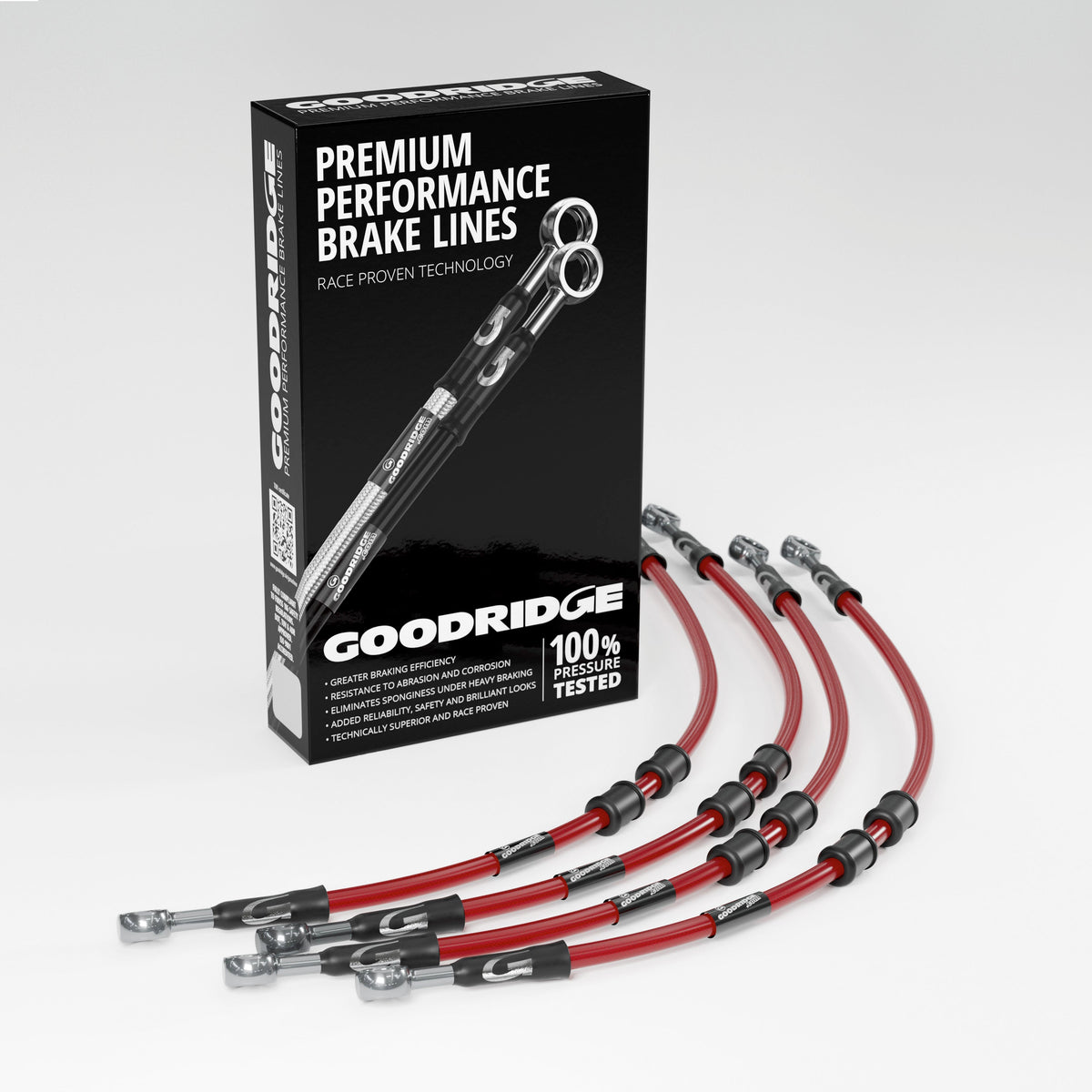 PERFORMANCE  BRAKE HOSE KIT FOR YAMAHA T-MAX 500 ABS 04-07 Yamaha