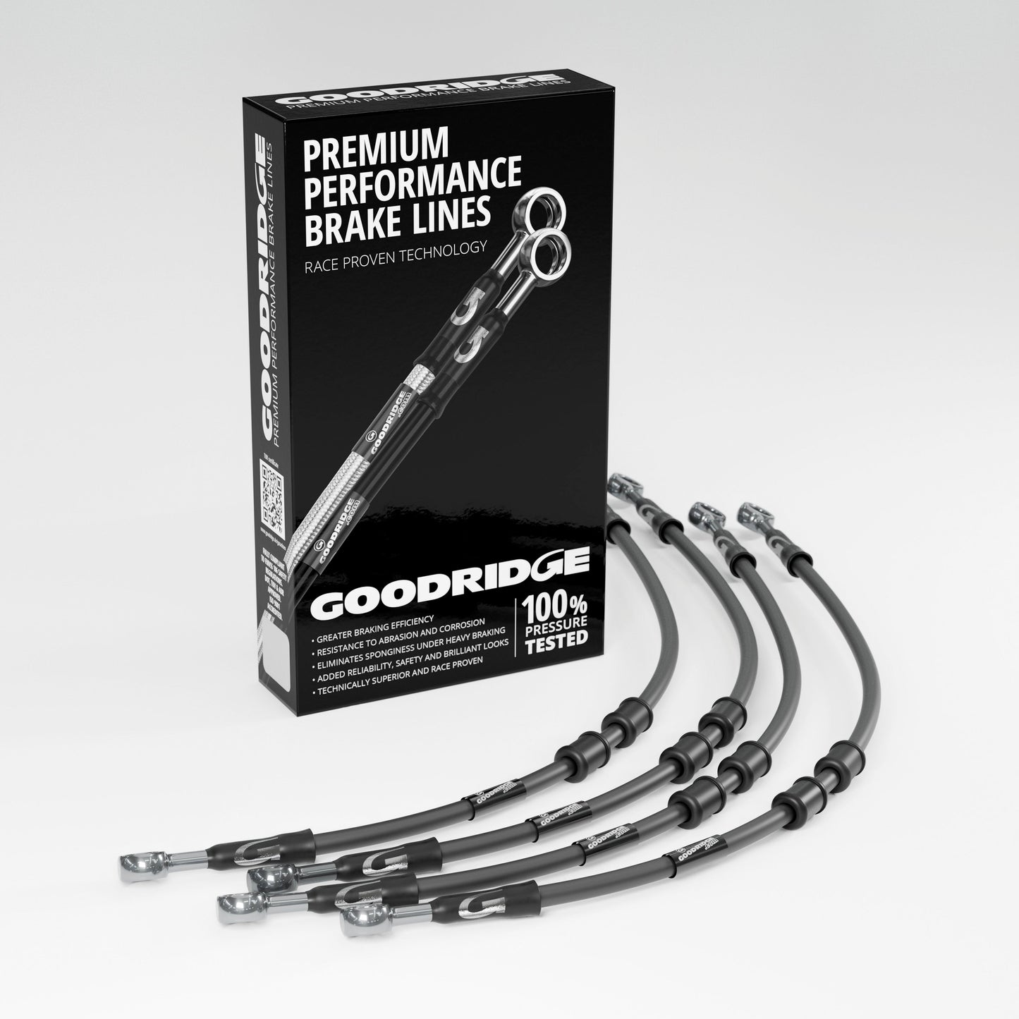 PERFORMANCE  BRAKE HOSE KIT FOR YAMAHA T-MAX 500 ABS 04-07 Yamaha