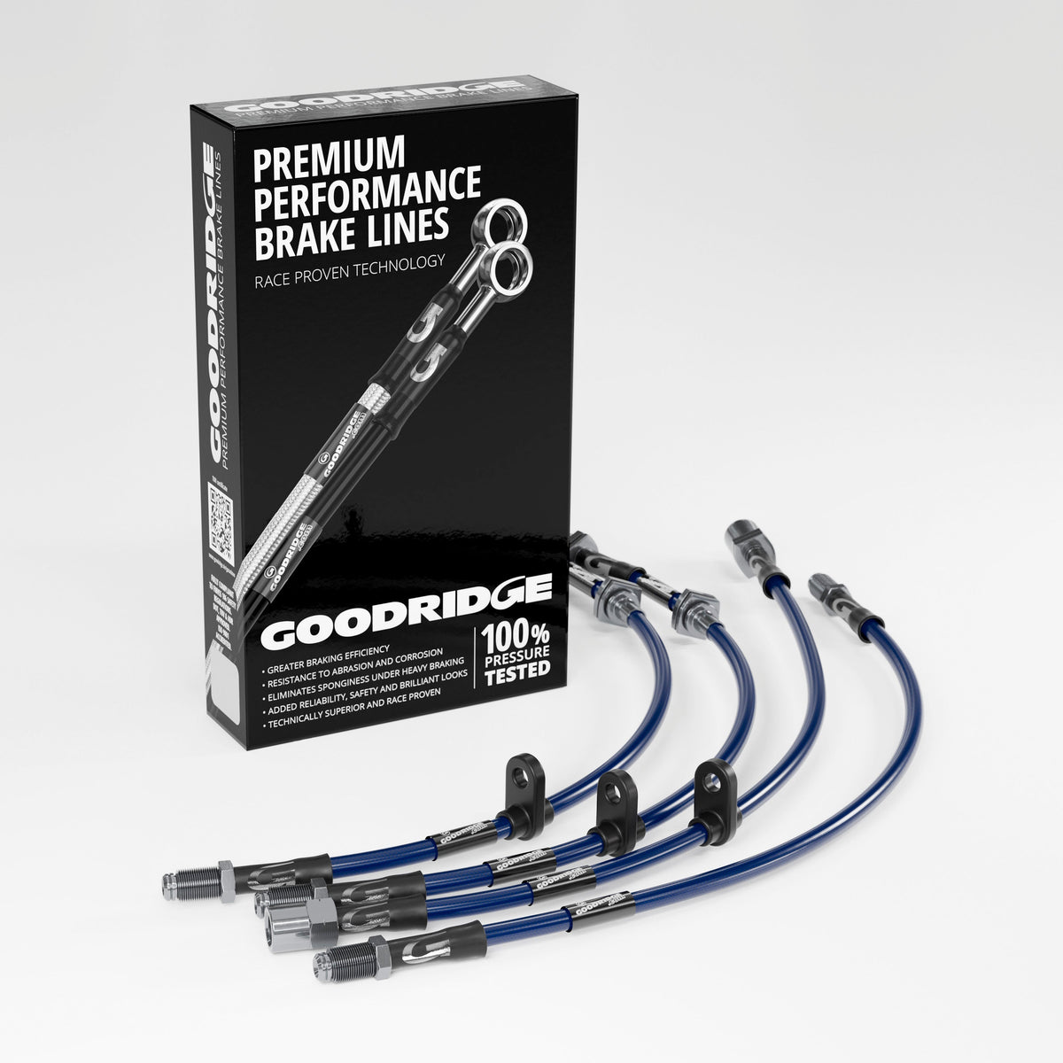 Brake Hose Kit for Audi 90 2.3 Quattro 1987-1991 - Goodridge