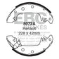 EBC Brakes Replacement Brake Shoe Set (5072A)