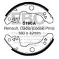 EBC Brakes Replacement Brake Shoe Set (5190A)
