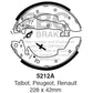 EBC Brakes Replacement Brake Shoe Set (5212A)