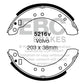 EBC Brakes Replacement Brake Shoe Set (5216V)