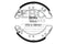 EBC Brakes Replacement Brake Shoe Set (5216V)