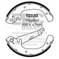 EBC Brakes Replacement Brake Shoe Set (5232G)