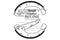 EBC Brakes Replacement Brake Shoe Set (5232G)