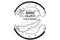 EBC Brakes Replacement Brake Shoe Set (5353G)