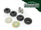 Powerflex PFF3-121-10H Front Subframe Rear Bush 10mm Fits Audi (1976 - 2000)