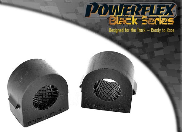 Powerflex PFF80-1203-24BLK Front Anti Roll Bar Mounting Bush 24mm (2 Pie)(05-10)