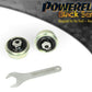 Powerflex PFF3-902GBLK Wishbone Rear Bush, Caster Adjustable TT (2014 - 2023)