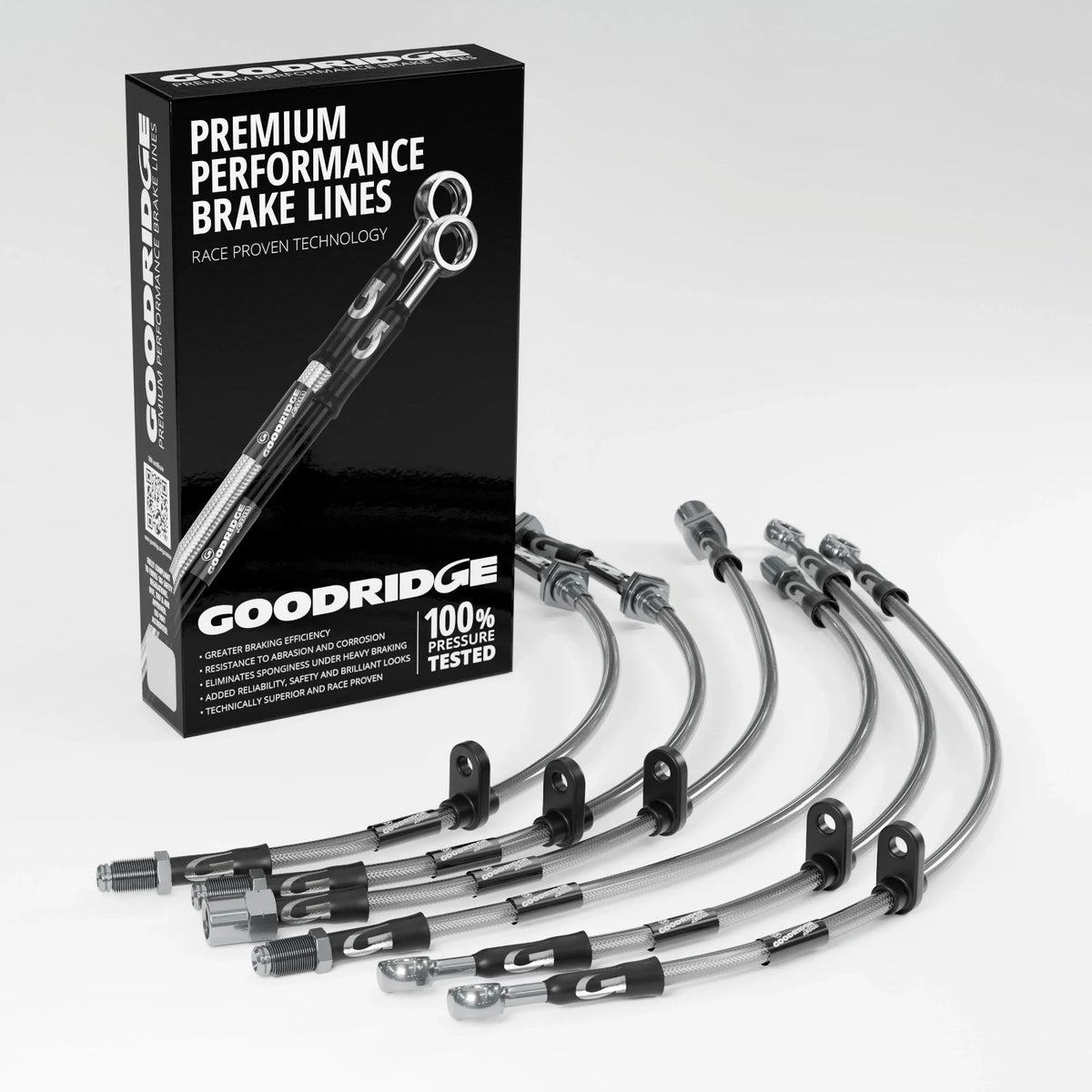 VW Golf GTi Mk2-Mk4 Rear Caliper Conv.  Goodridge Brake Lines Kit