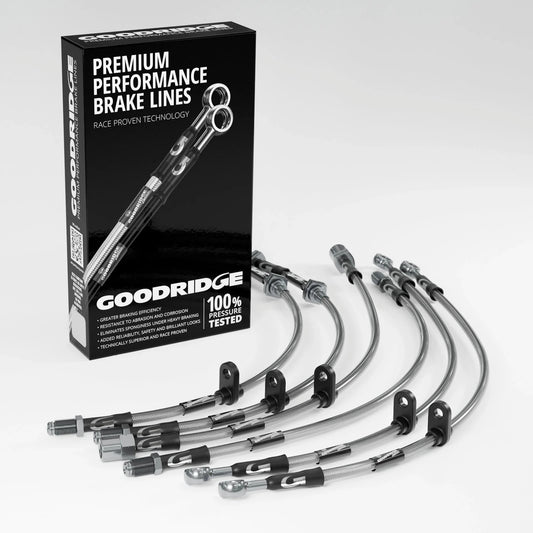 VW Golf GTi Mk2-Mk4 Rear Caliper Conv.  Goodridge Brake Lines Kit