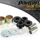 Powerflex PFR1-818BLK Rear Tie Bar to Hub Bush Fits Alpha Romeo 147 GT (97-10)