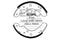 EBC Brakes Replacement Brake Shoe Set (6239NL)