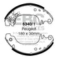 EBC Brakes Replacement Brake Shoe Set (6340/1)