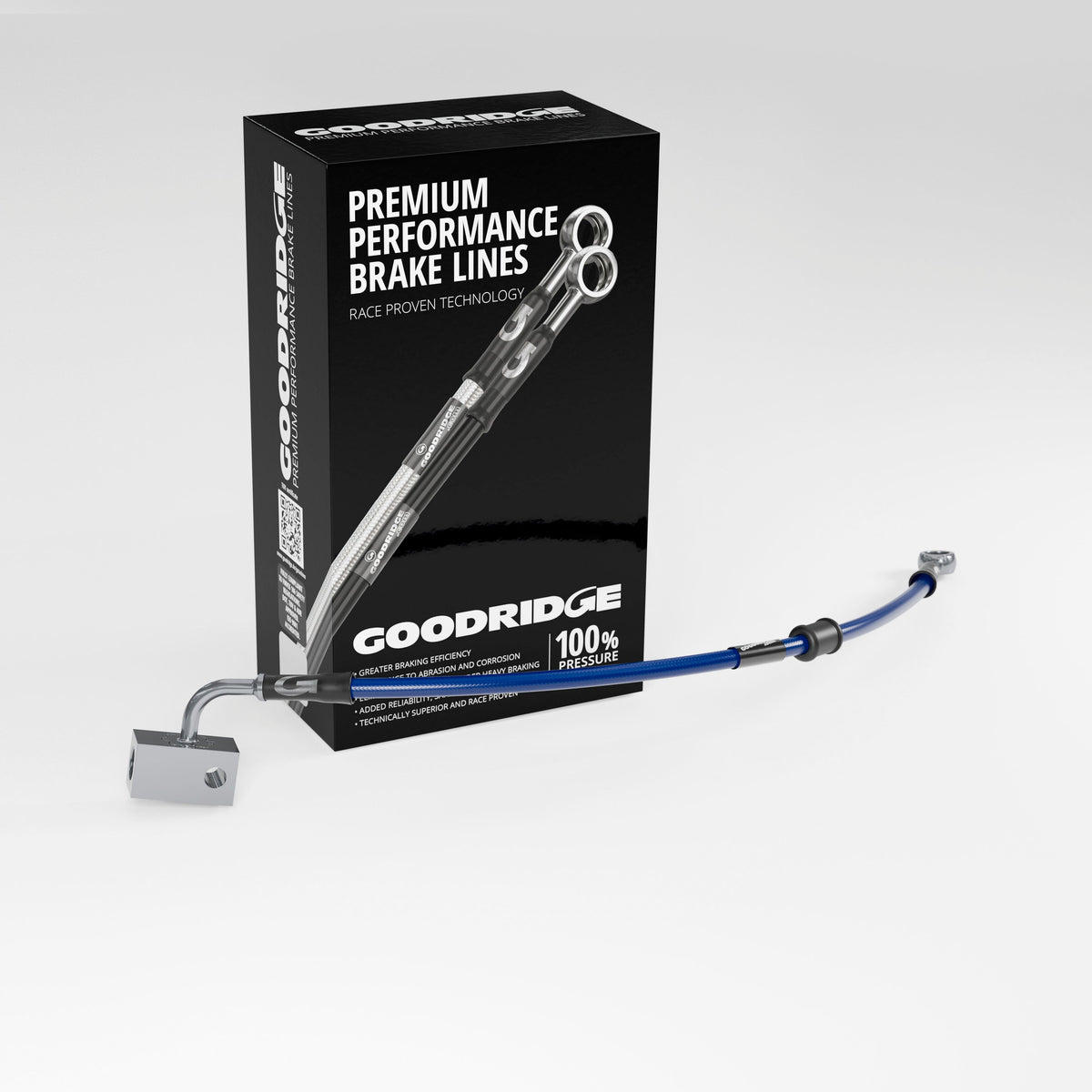 PERFORMANCE BRAKE HOSE KIT FOR HONDA MSX125 GROM ABS 17-20 Honda