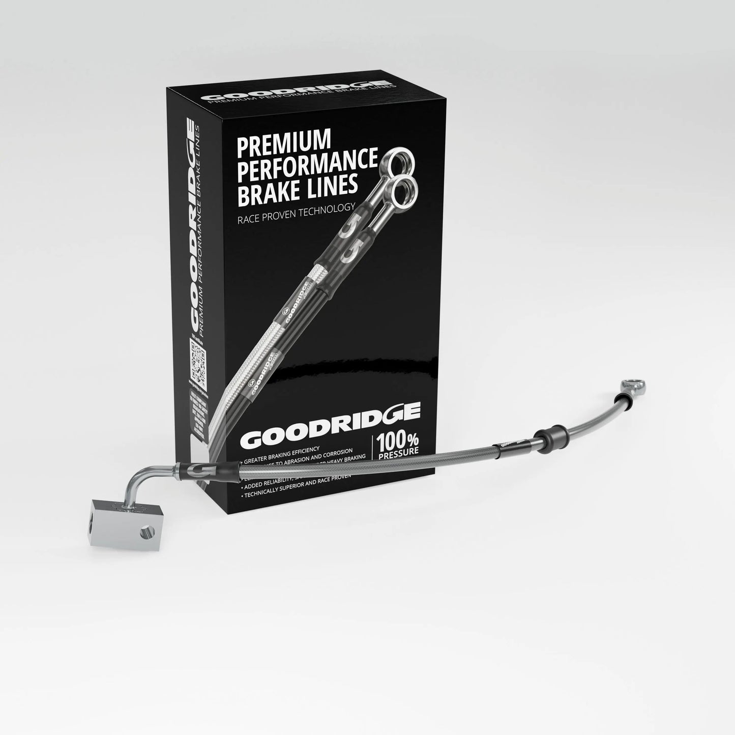 PERFORMANCE BRAKE HOSE KIT FOR KAWASAKI ZX-6R ABS 13-23 Kawasaki