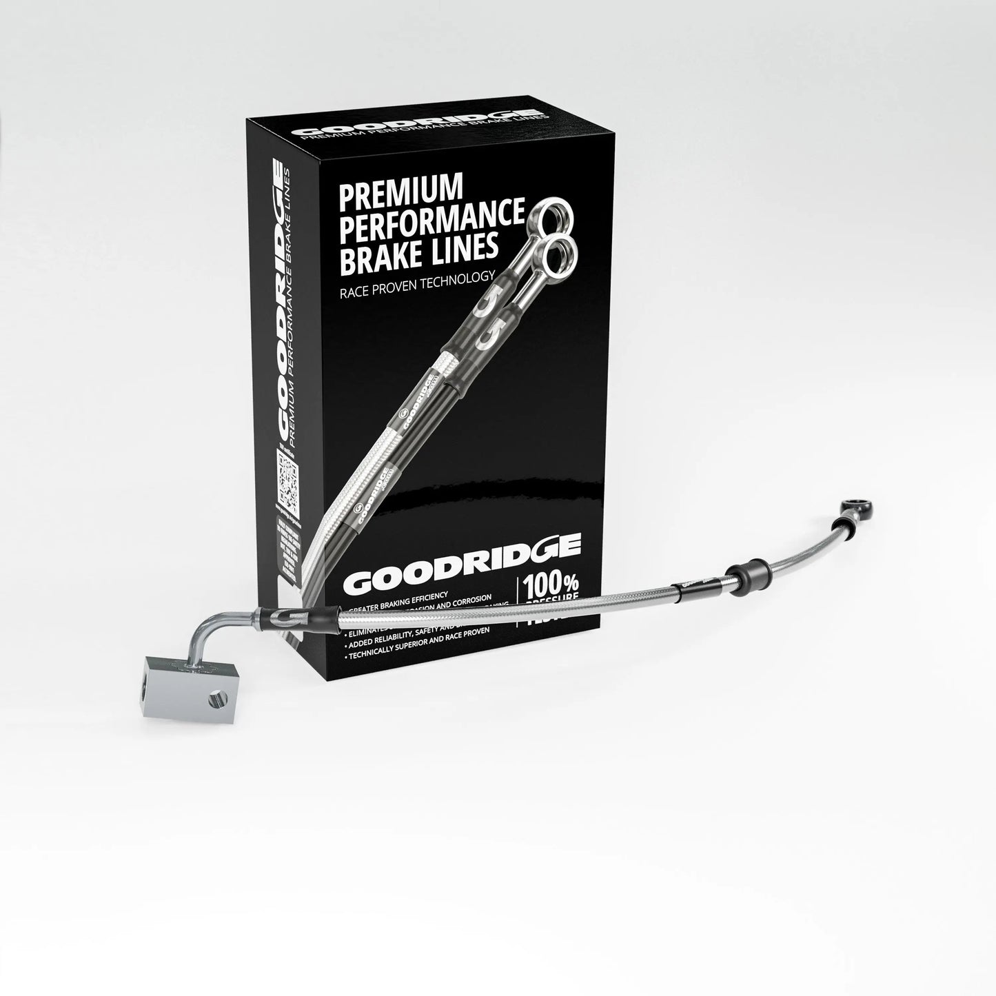 PERFORMANCE BRAKE HOSE KIT FOR KAWASAKI ZX-6R ABS 13-23 Kawasaki