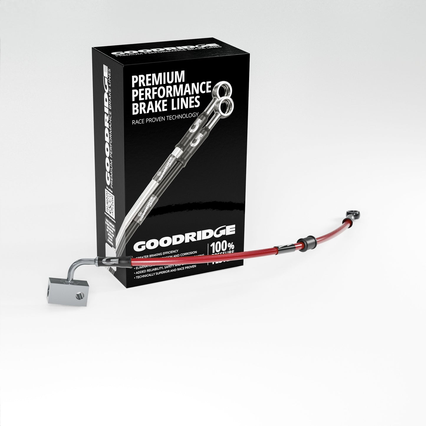 PERFORMANCE BRAKE HOSE KIT FOR HONDA MSX125 GROM ABS 17-20 Honda