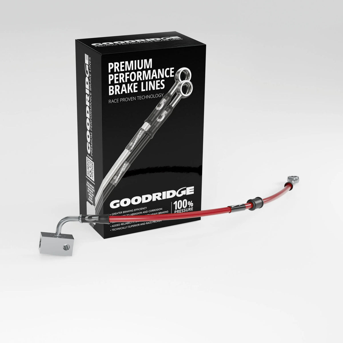 PERFORMANCE BRAKE HOSE KIT FOR KAWASAKI ZX-6R ABS 13-23 Kawasaki
