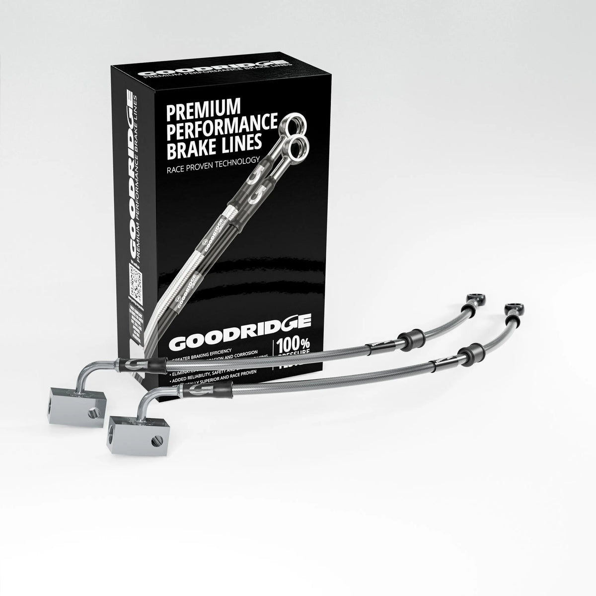 PERFORMANCE BRAKE HOSE KIT FOR HONDA CBR600RR NON ABS 08-16 Honda