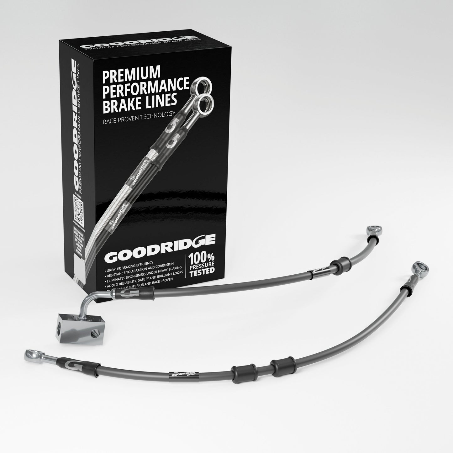 PERFORMANCE BRAKE HOSE KIT FOR YAMAHA XSR900 GP ABS 24- Yamaha