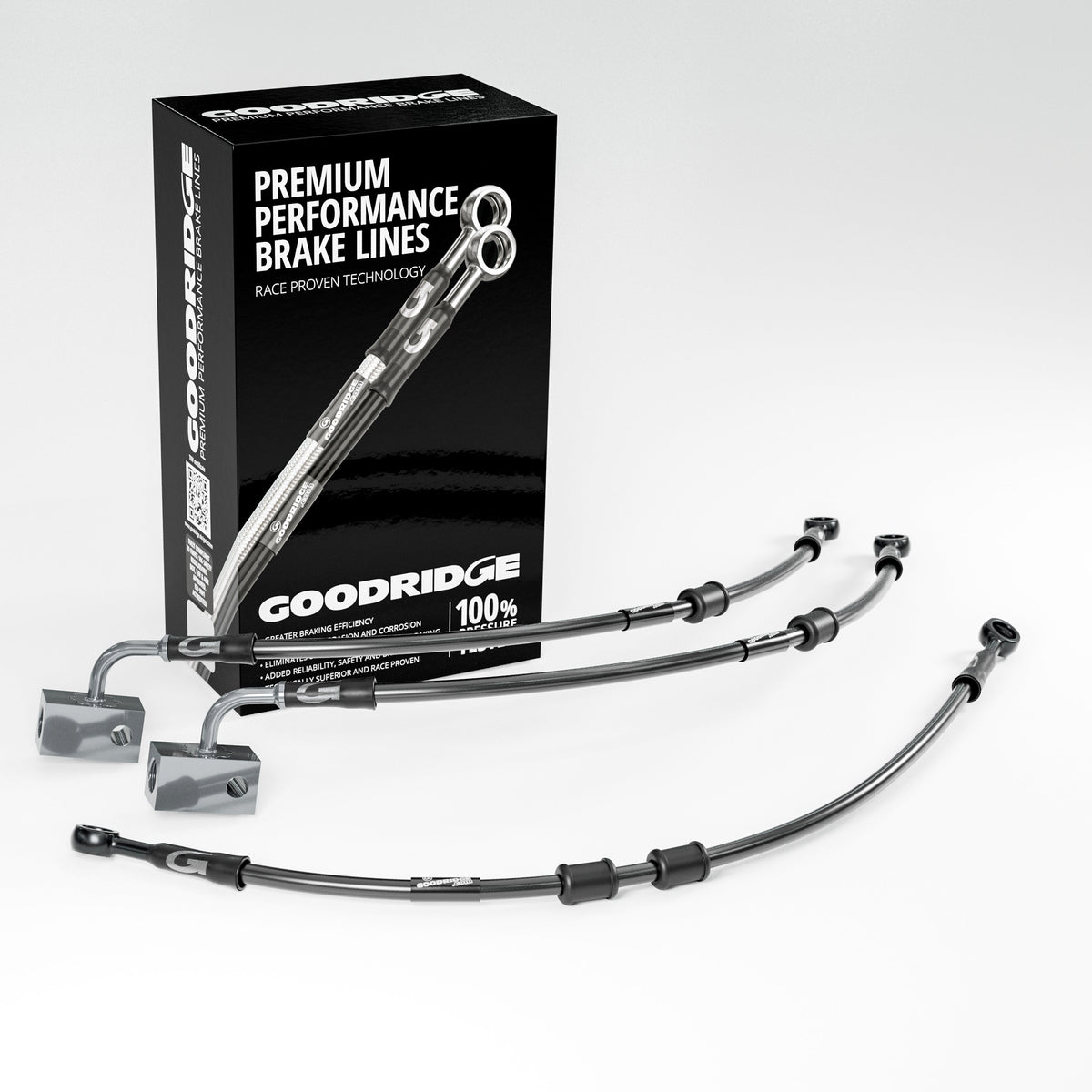 PERFORMANCE BRAKE HOSE KIT FOR YAMAHA MT-07 ABS 21-24 Yamaha