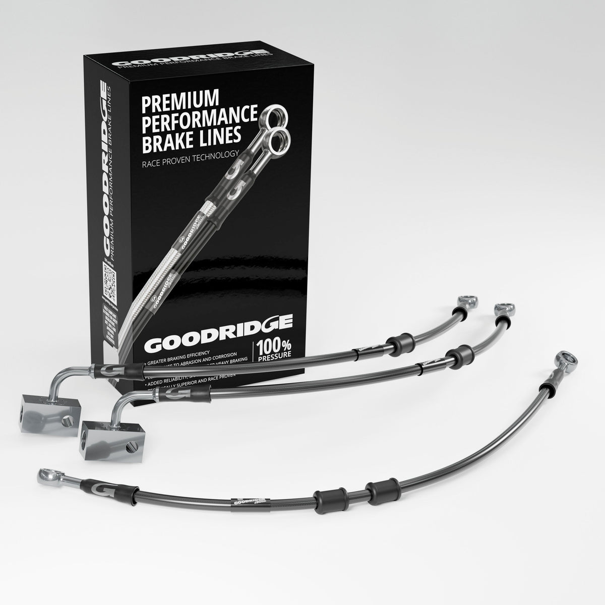 PERFORMANCE BRAKE HOSE KIT FOR HONDA VFR800X CROSSRUNNER ABS 17-21 Honda