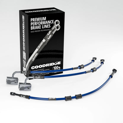 PERFORMANCE BRAKE HOSE KIT FOR KAWASAKI ZX-6R ABS 13-23 Kawasaki