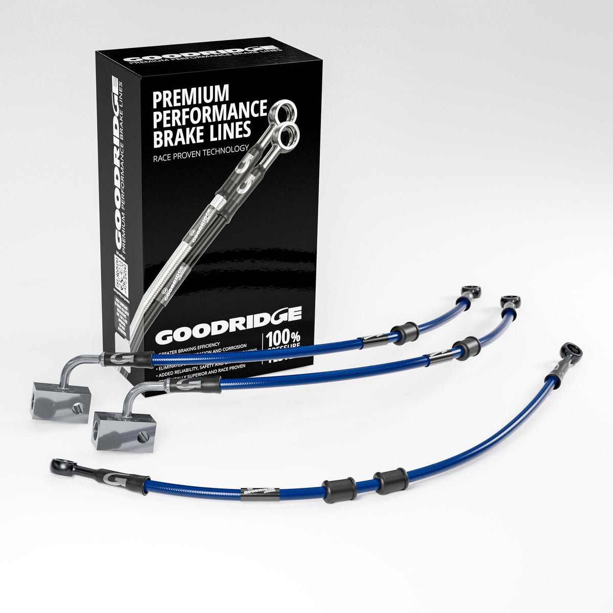 PERFORMANCE BRAKE HOSE KIT FOR SUZUKI SV650A ABS 17-18 Suzuki