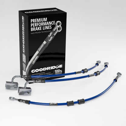 BRAKE HOSE KIT FOR SUZUKI GSX-S1000S KATANA ABS 22-23 - Goodridge