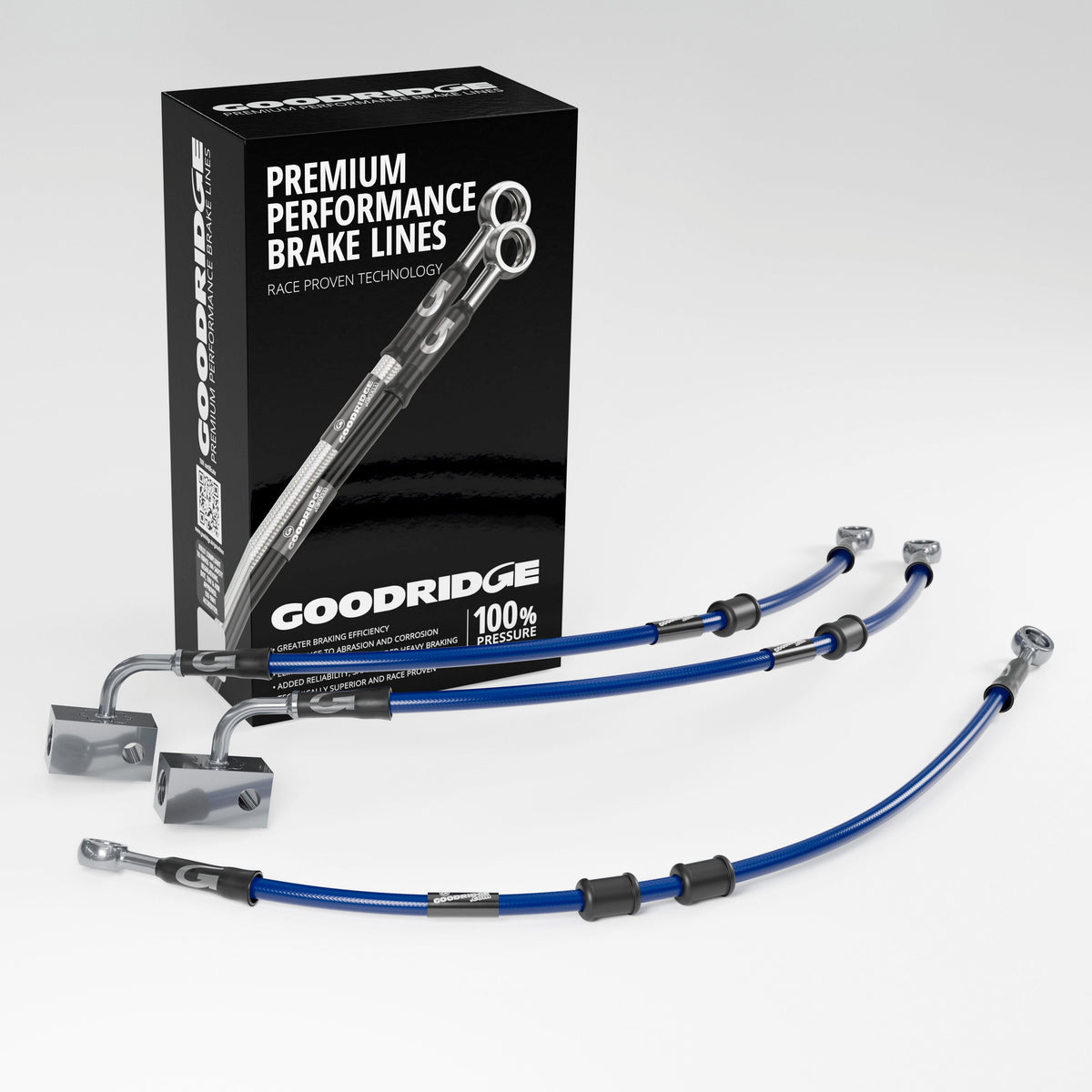 PERFORMANCE BRAKE HOSE KIT FOR YAMAHA MT-07 ABS 14-16 Yamaha