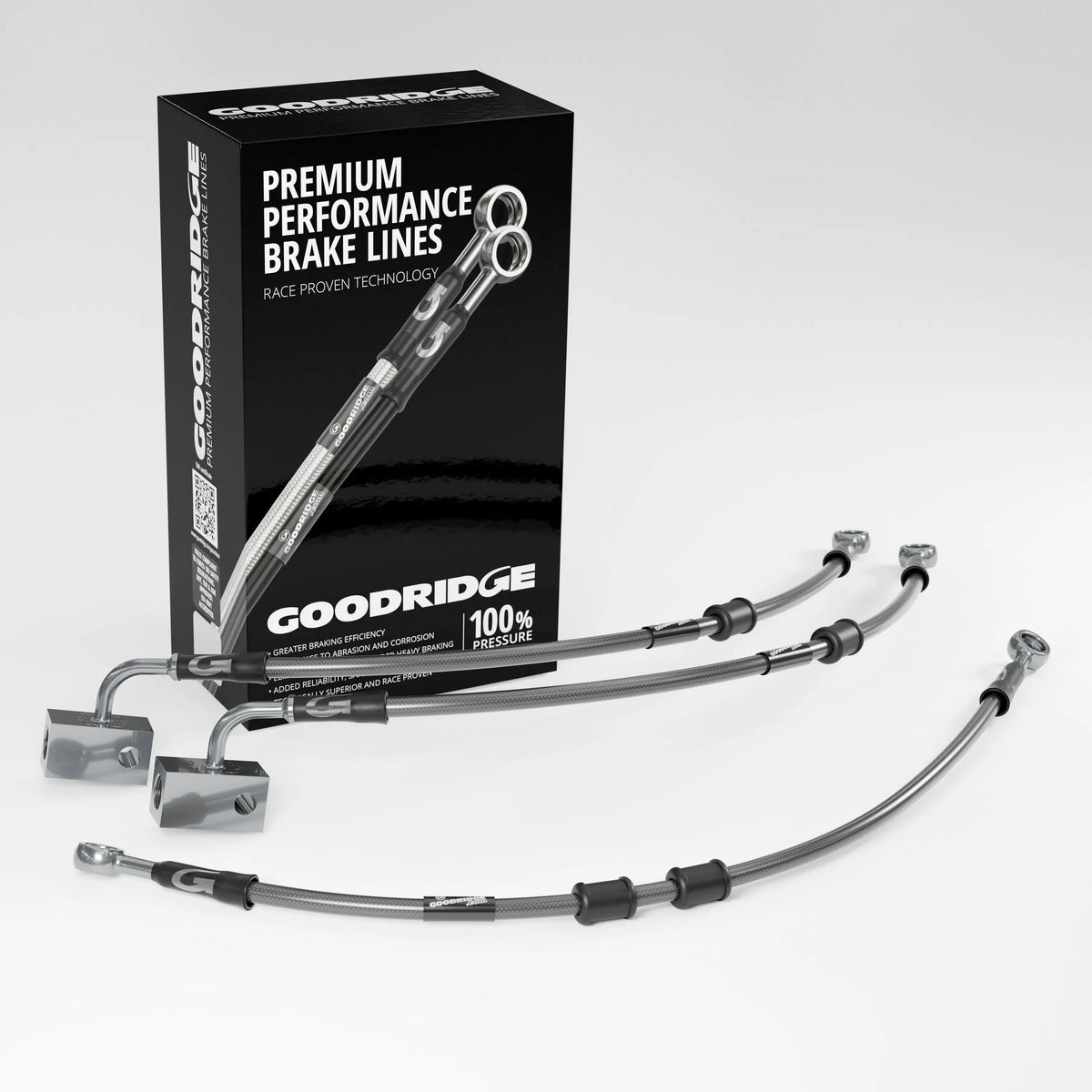 PERFORMANCE BRAKE HOSE KIT FOR KAWASAKI ZX-6R ABS 13-23 Kawasaki