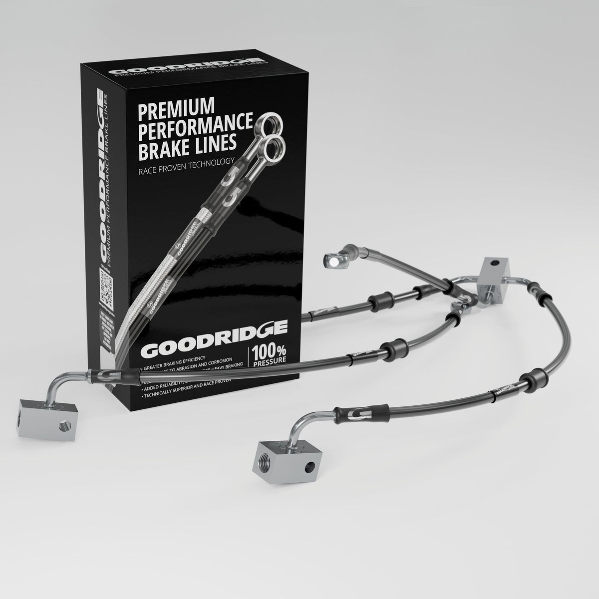PERFORMANCE BRAKE HOSE KIT FOR YAMAHA R6 ABS 17-23 Yamaha