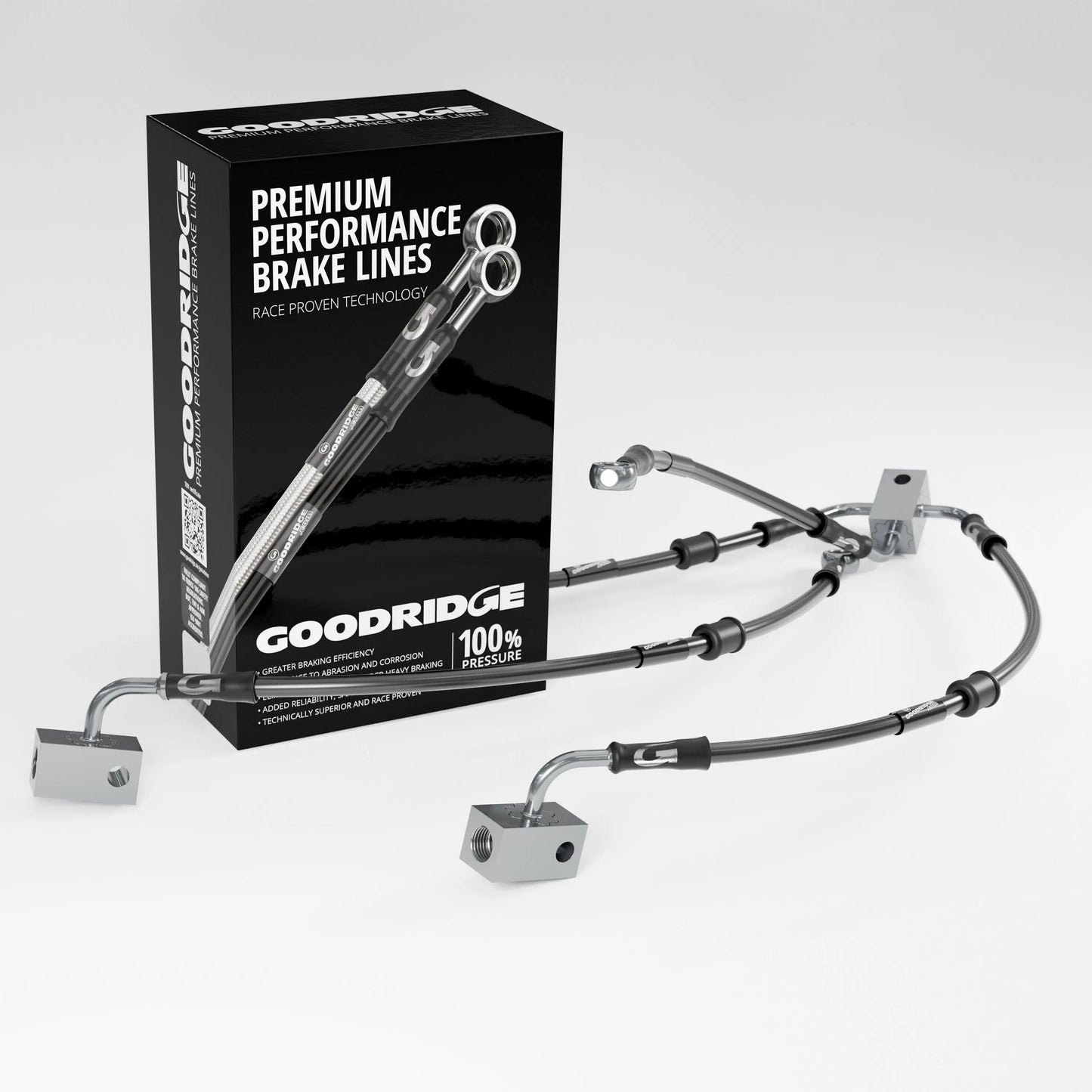 PERFORMANCE BRAKE HOSE KIT FOR HONDA CBR650F ABS 17-18 Honda