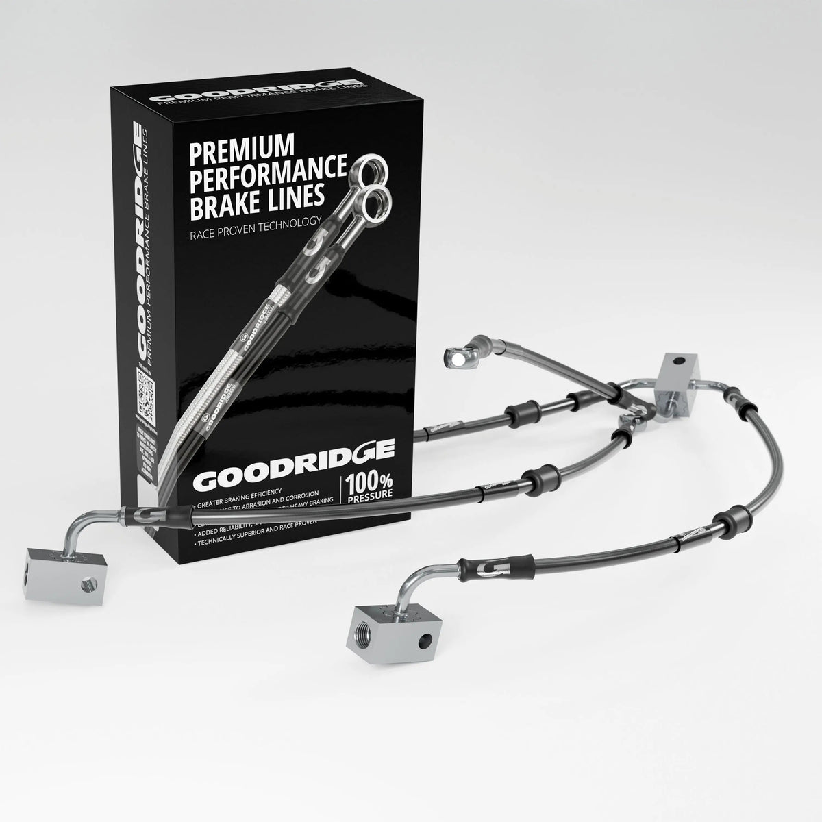 PERFORMANCE BRAKE HOSE KIT FOR YAMAHA TRACER 700 + TRACER GT ABS 16-20 Yamaha