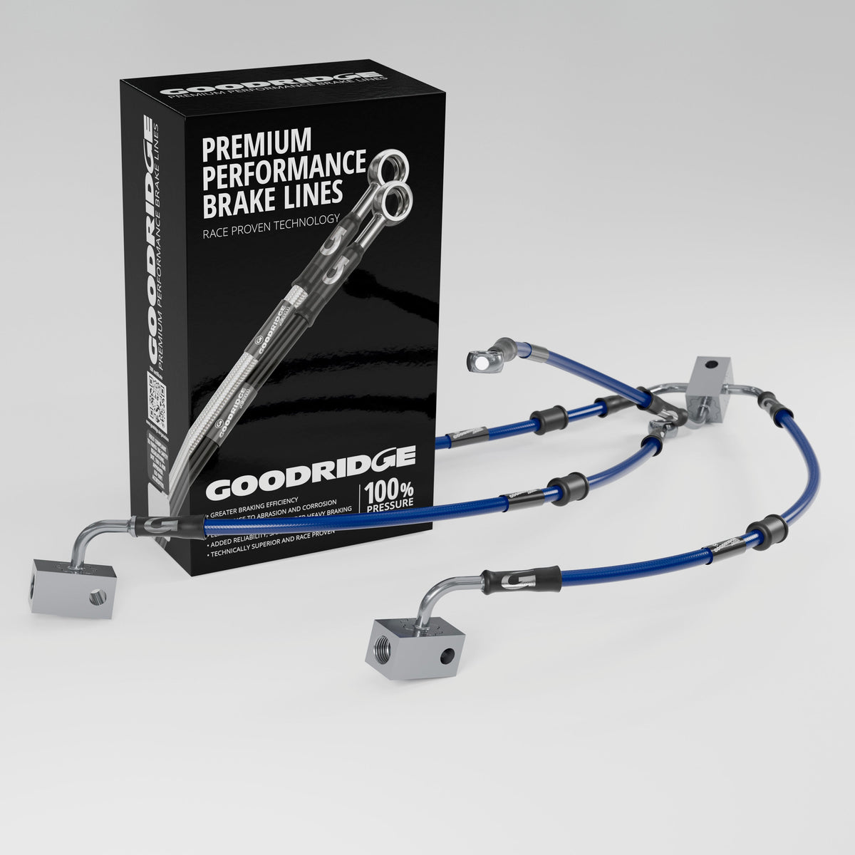 PERFORMANCE  BRAKE HOSE KIT FOR YAMAHA T-MAX 530 ABS 12-14 Yamaha