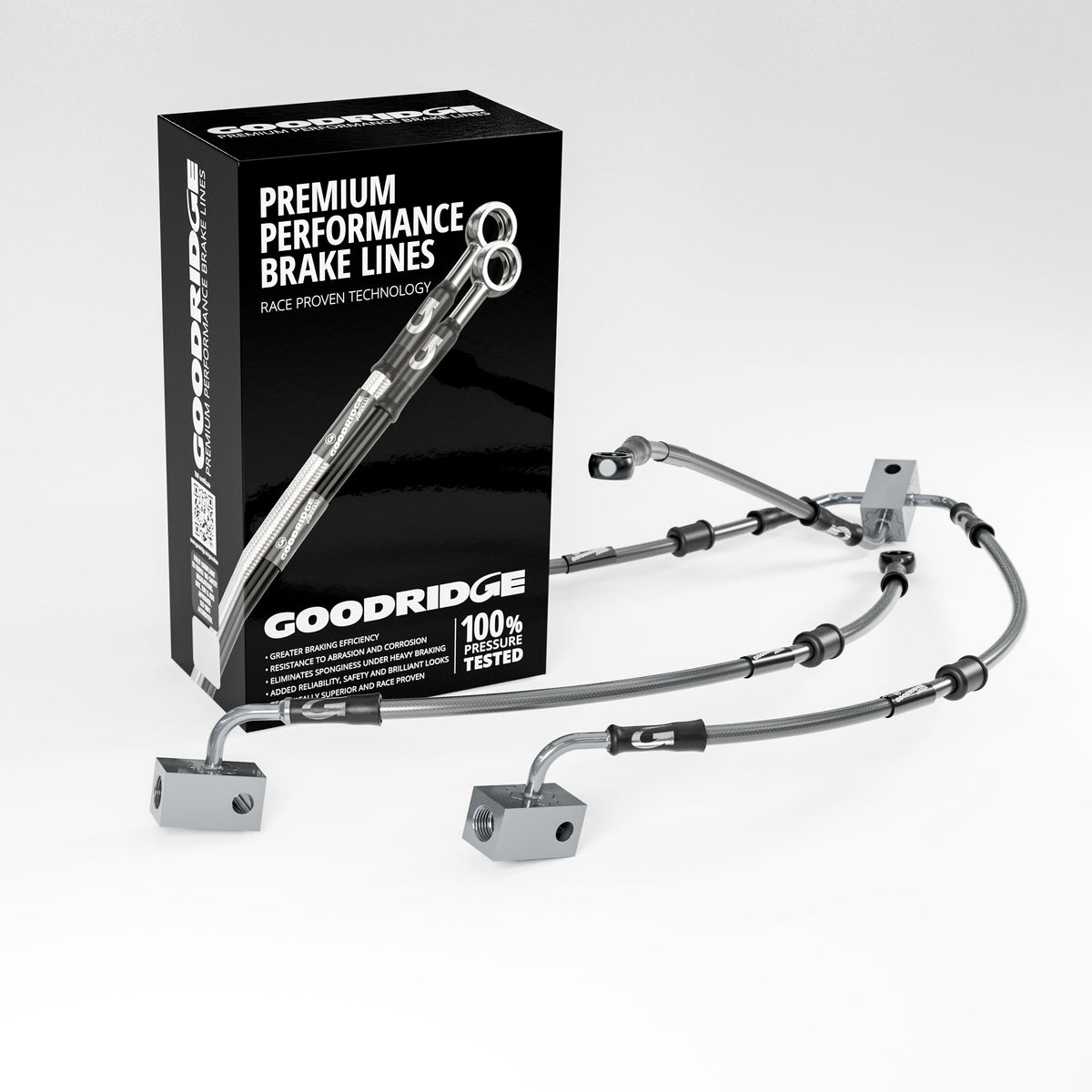 PERFORMANCE BRAKE HOSE KIT FOR YAMAHA MT-07 ABS 14-16 Yamaha