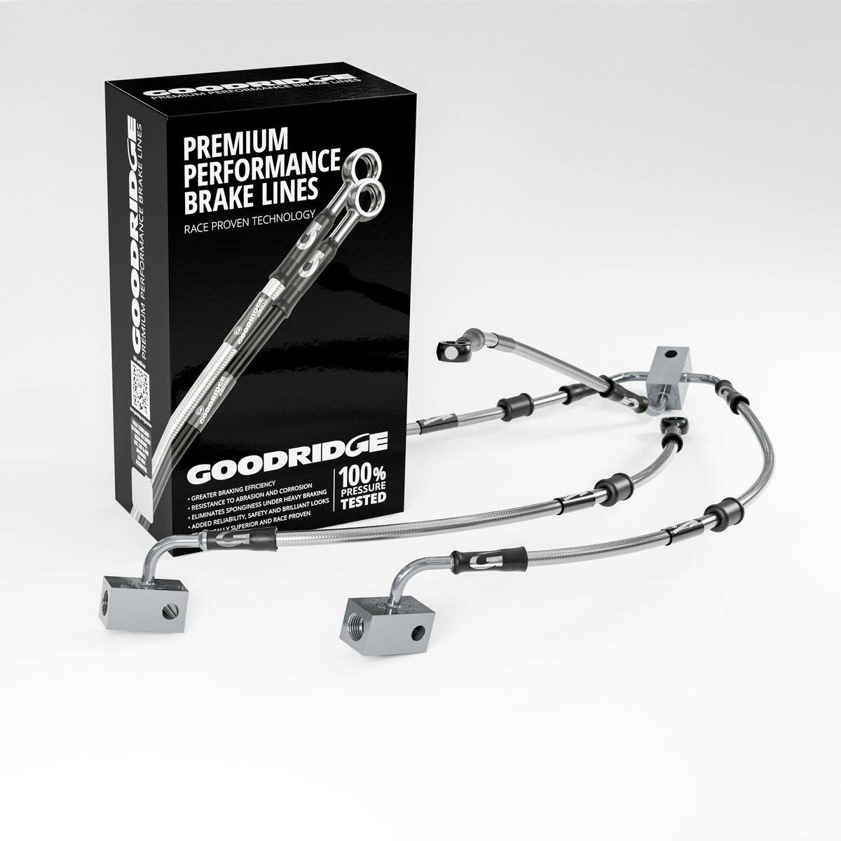 PERFORMANCE BRAKE HOSE KIT FOR YAMAHA R6 ABS 17-23 Yamaha